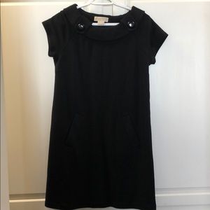 Black Michael Kors scoop neck dress